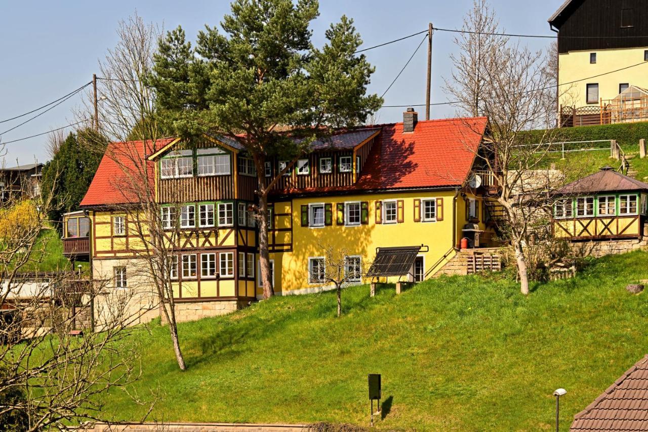 Loft Am Malerweg Lägenhet Reinhardtsdorf-Schona Exteriör bild